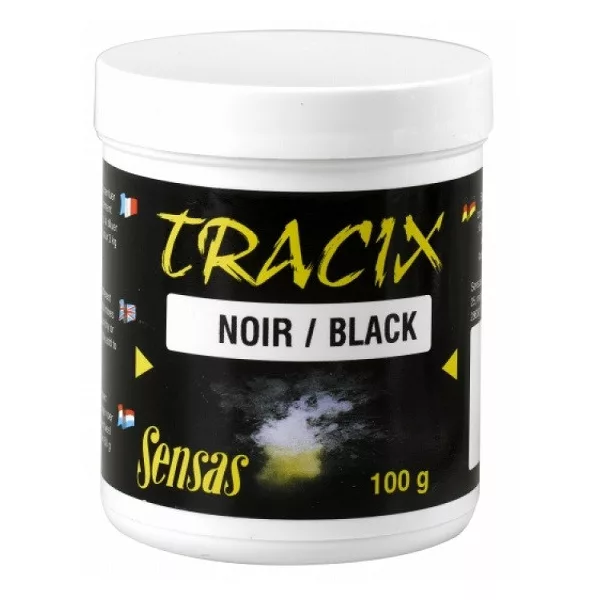 Sensas Tracix Noir Črna barva za krmo 100gr