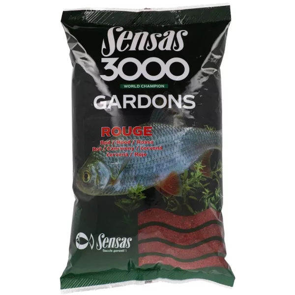 Sensas 3000 Gardons Red Roach Vaba 1kg