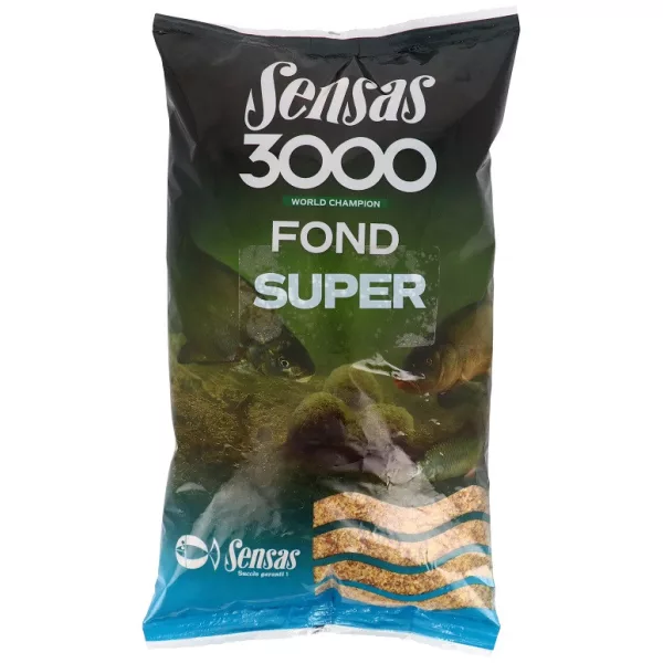 Sensas 3000 Super Fond Super Heavy Mix Krmilo 1kg