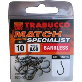   Trabucco Match Specialist 16 Očesnih, Trnek brez brade 15kos