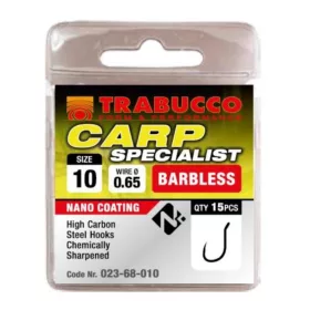   Trabucco Carp Specialist 14 Trnek z ušesom, Brez brade 15 kosov
