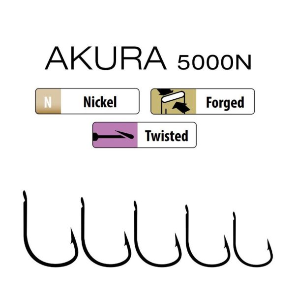 Trabucco Akura 5000N 12 Trnek s ploščico, z zalustjo 15 kos