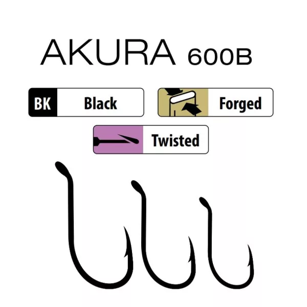Trabucco Akura Siluro 600B 08/0 Trnek za roparice 5 kos