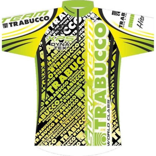 Trabucco Surf Team Zeleno-rumena majica L