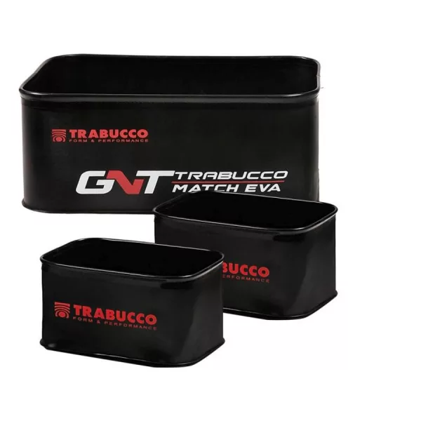 Trabucco GNT Match Evagoundbait Bowl 3-delni set za mešanje krme