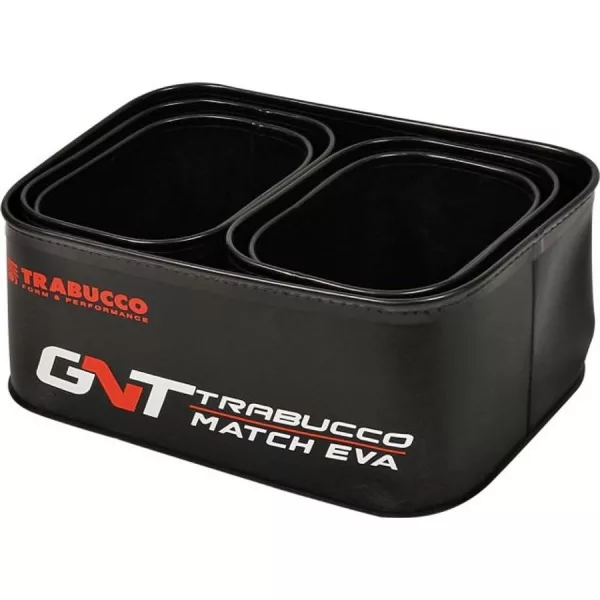 Trabucco GNT Match Evagoundbait Bowl 5-delni set za mešanje krme