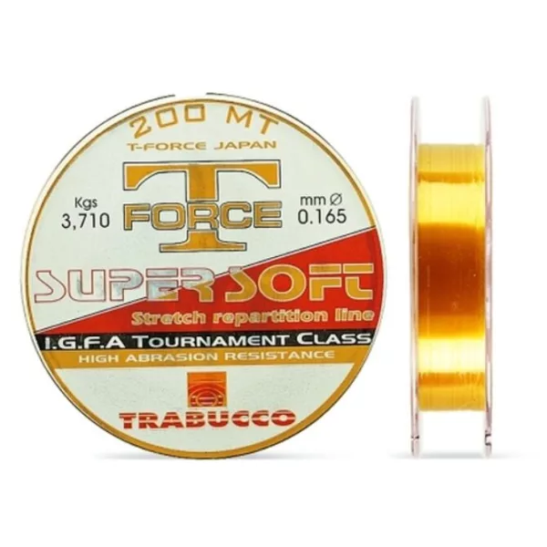 Trabucco T-Force Super Soft 200m 0,165mm Monofil Glavna vrvica