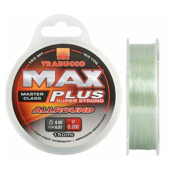 Trabucco Max Plus Line Allround 150m 0,14mm Monofil Glavna vrvica