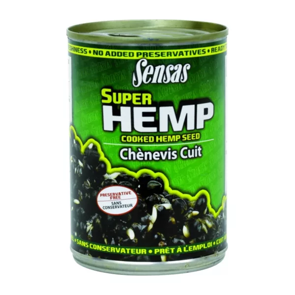 Sensas Cooked Tinned Hemp Konzerve konopljino seme 350gr