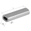 Trabucco Crimps Oval Aluminij1,8x3,6x10mm Stiskalna cev 20db