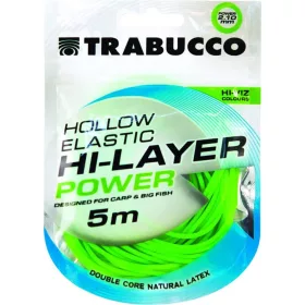   Trabucco Hi-Layer Hollow Elastic Power Cevasta guma za palice 2,1mm 5m