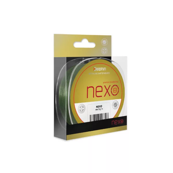 Delphin NEXO 12 zelena 130m 0,20mm 33lbs