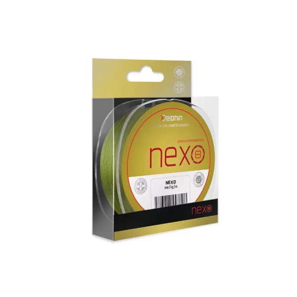 Delphin NEXO 8 zelena 0,16mm 300m