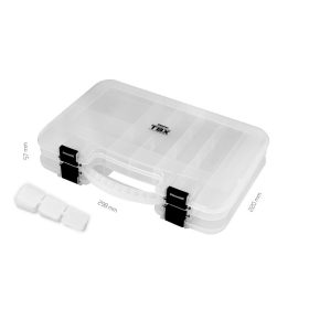 Škatla Delphin TBX Duo 298-12P Clip 298x220x57mm
