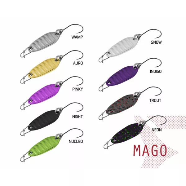 Delphin Mago SNOW #8 - 2gr - Bleščica - Velikost trnka #8