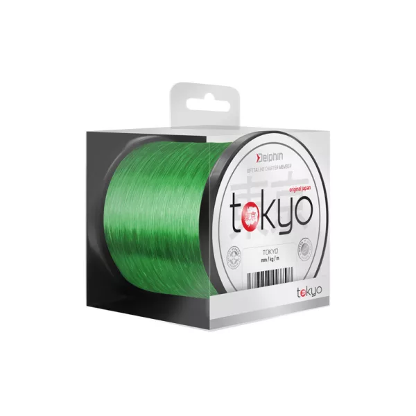 Monofil Delphin TOKYO / fluo zelena 0,286mm 14lbs 300m