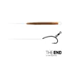 Delphin THE END D-Rig vezan trnek / 2 kosa Predvezani trnek 20cm/0,35mm/#4