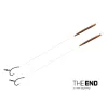 Delphin THE END D-Rig vezan trnek / 2 kosa Predvezani trnek 20cm/0,35mm/#6