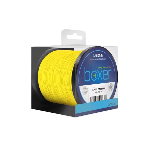 Delphin BOXER 4 / fluo rumena 0,70mm 62,80kg 250m