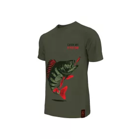 Delphin - Catch me! Ostriž Temno zelena - Majica - XXXL