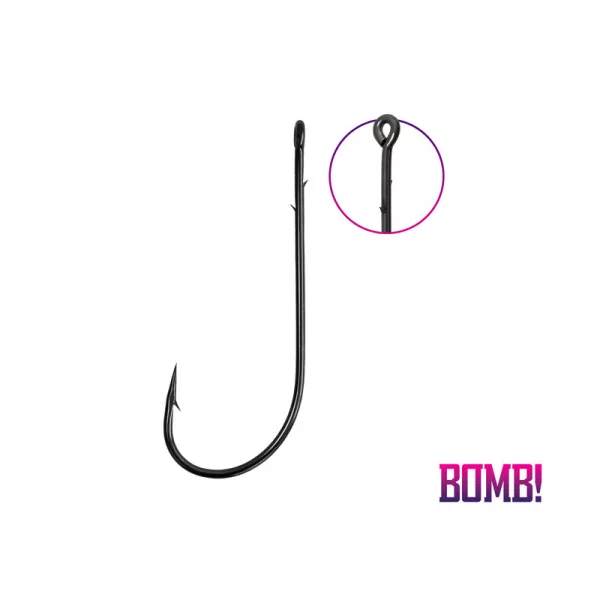 Delphin Cseburaska trnek BOMB! X-BARB / 5kom Trnek 1/0