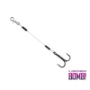Delphin BOMB! Twisto RIGS Fluorocarbon / 3kos Fluorocarbon 4 10cm