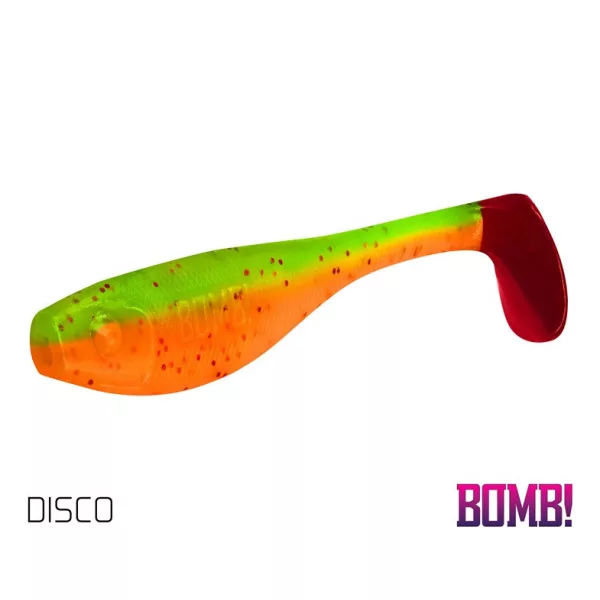 Delphin BOMB! Gumihal Fatty - Disco 5 kos gumijasta vaba 12cm