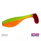 Delphin BOMB! Gumihal Fatty - Disco 5 kos gumijasta vaba 12cm