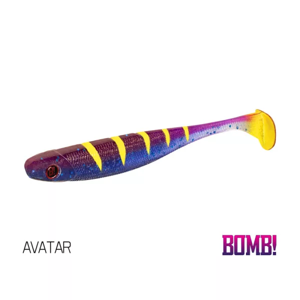 Delphin BOMB! Gumijasta riba Rippa - Avatar 5 kosov Gumijasta vaba 10cm