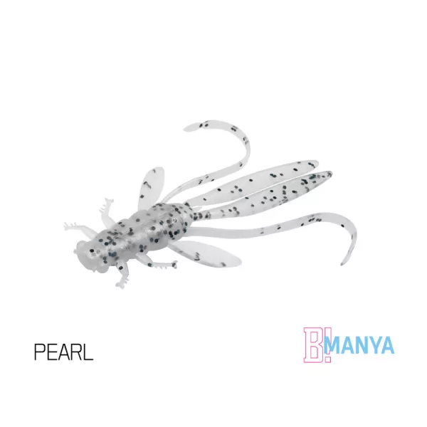 Delphin MANYA UVs nimfa / 5 kos 10.5cm/PEARL