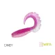 Gumijasta vaba Delphin TWISTA UVs / 5 kos 8cm/CANDY