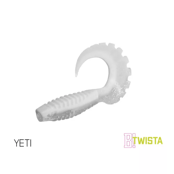 Gumijasta vaba Delphin TWISTA UVs / 5 kos 10cm/YETI