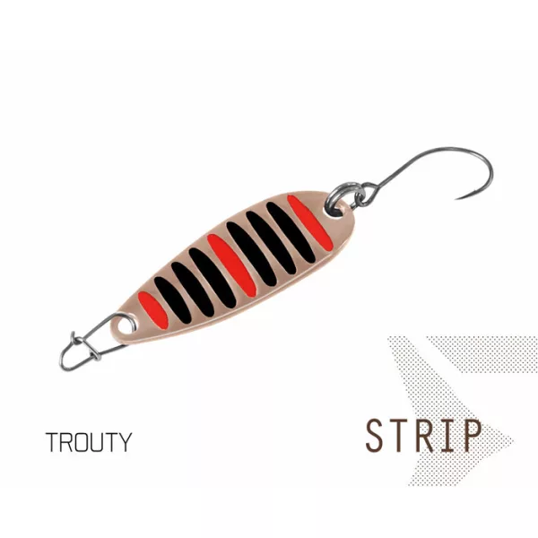 Delphin Bleščeč STRIP Nihajoča vaba 10 5gr Trout