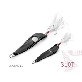 Delphin Žlica SLOT Vrtilna žlica 15 g Black Nickel