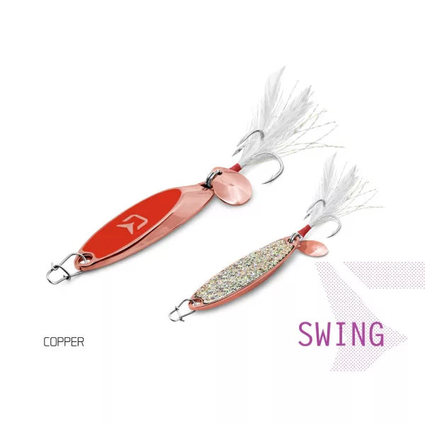 Delphin Bleščeč SWING Nihajoča vaba 6 15gr Copper