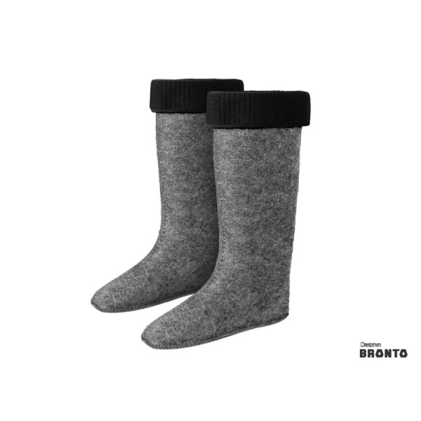 Delphin Bronto Črn rezervni vložek za škornje 50