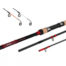 Delphin LEEDER feeder palica + 2 konici 360cm/120g/3-delna