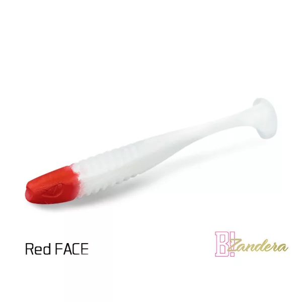 Gumijasta vaba Delphin ZANDERA UVs / 5 kosov 10cm/RedFACE