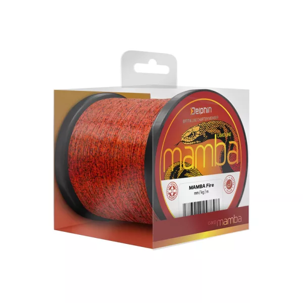 Delphin MAMBA Carp / Fire Monofilna vrvica 0,26mm 300m