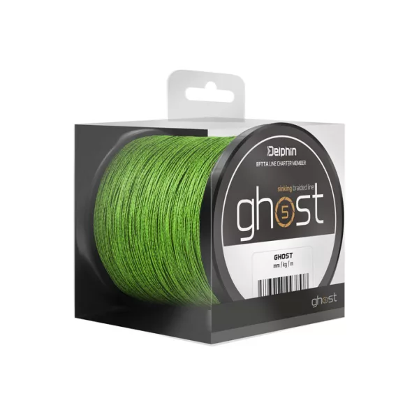 Delphin GHOST 4+1/ zelena 0,16mm 8,2kg 200m