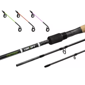 Delphin Method CONXEPT + 3 konice 360cm/60g feeder palica