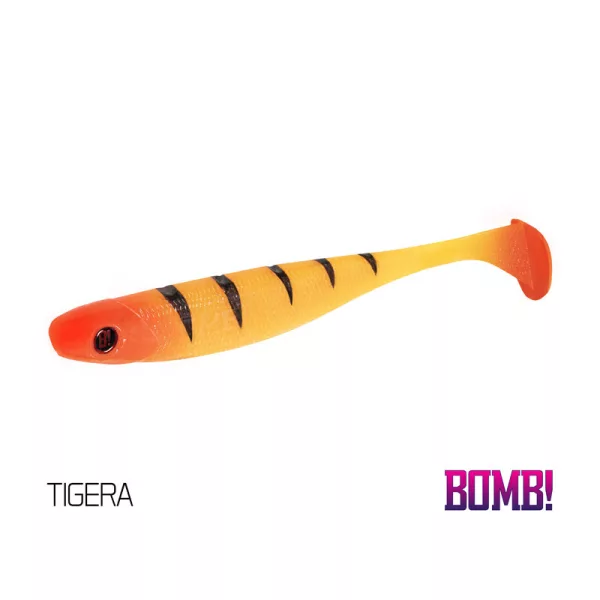 Delphin DuoPACK BOX BOMB! Rippa / 12x 5 kosov 5cm/TIGERA silikonska vaba