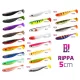 Delphin DuoPACK BOX Top mix BOMB! Rippa / 12x 5 kosov 5cm/MIX gumijasta riba