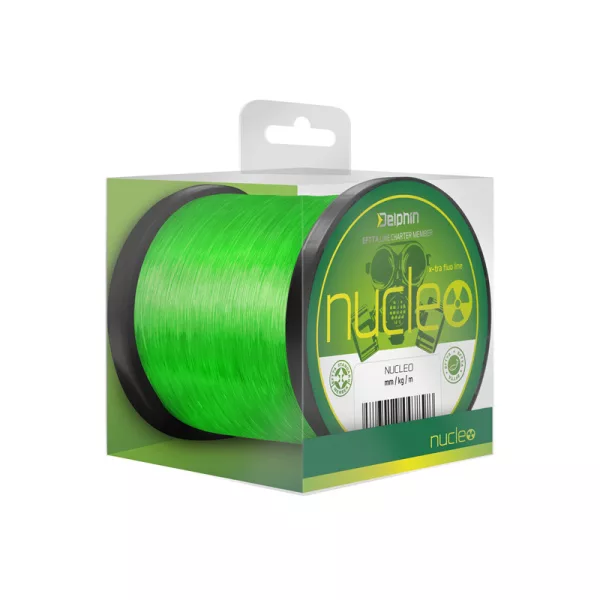 Delphin Nucleo Fluo Zelena 0,30mm 20000m Krapolovna Monofilna Glavna Vrvica
