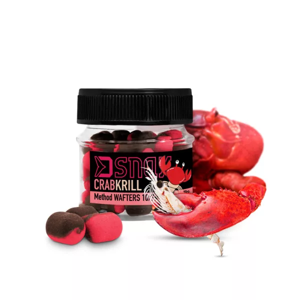 Delphin D SNAX WAFT vaba 7x5.5mm/20g Rak-Kril wafters