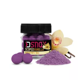   Delphin D SNAX POP vaba 12mm/20g Scopex-vanilla Pop Up Feeder Vaba