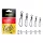 Delphin Rolling Swivel With T Snap - #6 Vrtljiva zaponka 10 kos