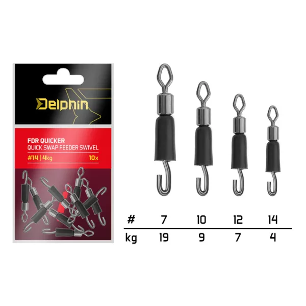 Delphin FDR Quicker Hitra sponka proti zapletanju #10 10 kos