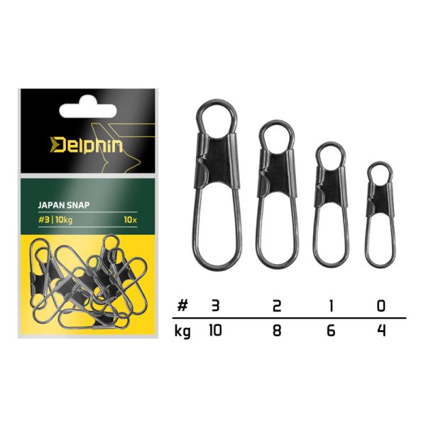 Delphin Japonska zaskočna sponka #1 10 kosov
