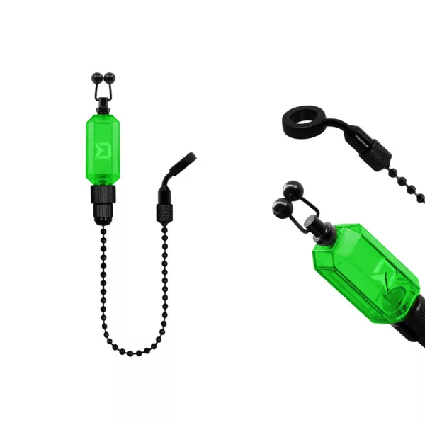 Delphin CUBIX Chain Indikator ugriza z verigo Zelena